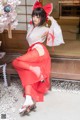 蜜汁貓裘 Cosplay 巫女 Miko Sister