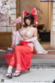 蜜汁貓裘 Cosplay 巫女 Miko Sister